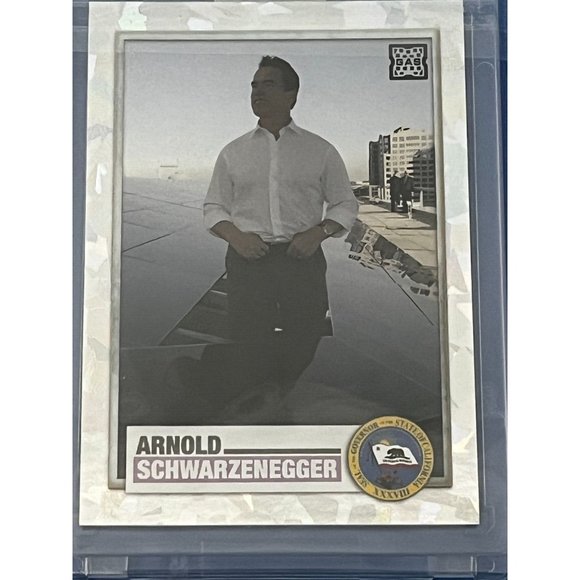 ARNOLD SCHWARZENEGGER GAS TRADING 2 CARD FOIL SET /100 - National Exclusive - Picture 2 of 7